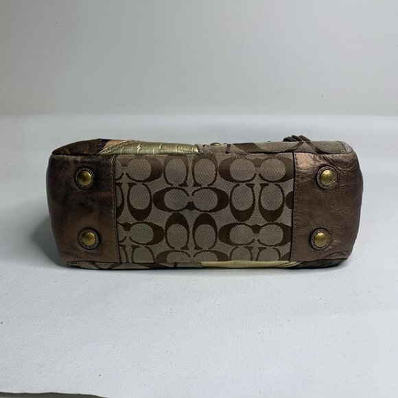 Vintage brown and tan Coach - Picture 8 of 8